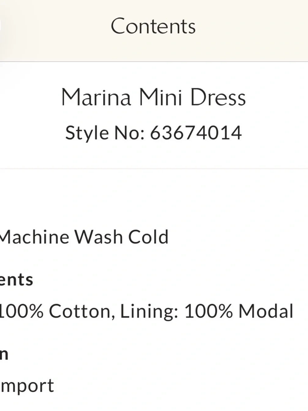 Free People Mini Dress in Light Beige